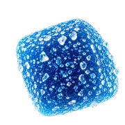Blue Raspberry sour protein gummy
